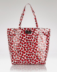 Hit print with this bubbly tote from kate spade new york. Ideally sized for everyday errands yet wholly whimsical, it's a cute way to keep calm and carry on. Hit print with this bubbly tote from kate spade new york. Ideally sized for everyday errands yet wholly whimsical, it's a cute way to keep calm and carry on.