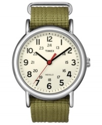 The Timex Weekender collection is the perfect watch for a stylish yet casual look, with an accessible slip-through strap. The Timex Weekender collection is the perfect watch for a stylish yet casual look, with an accessible slip-through strap.