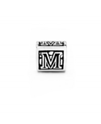 Make magic with the letter M. Letter M bead crafted in sterling silver. Donatella is a playful collection of charm bracelets and necklaces that can be personalized to suit your style! Available exclusively at Macy's. Make magic with the letter M. Letter M bead crafted in sterling silver. Donatella is a playful collection of charm bracelets and necklaces that can be personalized to suit your style! Available exclusively at Macy's.
