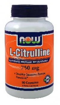 NOW Foods L - Citrulline 750mg, 90 Capsules NOW Foods L - Citrulline 750mg, 90 Capsules