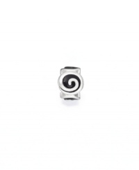 Lighten your charm collection with this whimsical sterling silver swirl bead. Donatella is a playful collection of charm bracelets and necklaces that can be personalized to suit your style! Available exclusively at Macy's. Lighten your charm collection with this whimsical sterling silver swirl bead. Donatella is a playful collection of charm bracelets and necklaces that can be personalized to suit your style! Available exclusively at Macy's.