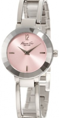 Kenneth Cole New York Men's KC4828 Classic Pink Dial Diamond Cut Bezel Watch Kenneth Cole New York Men's KC4828 Classic Pink Dial Diamond Cut Bezel Watch
