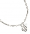 G by GUESS Script Heart Necklace