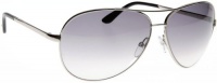 Tom Ford Charles FT0035 Sunglasses - 753 Shiny Palladium (Gradient Dark Gray Lens) - 62mm Tom Ford Charles FT0035 Sunglasses - 753 Shiny Palladium (Gradient Dark Gray Lens) - 62mm