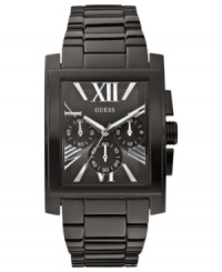 A classic dress watch with Roman numeral accents from GUESS. A classic dress watch with Roman numeral accents from GUESS.