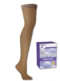 L'eggs Everyday Thigh High ST 3 Pair # 39300 L'eggs Everyday Thigh High ST 3 Pair # 39300
