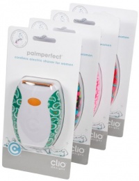 Clio Designs Palmperfect Electric Shaver in Patterns, Color and Pattern may vary