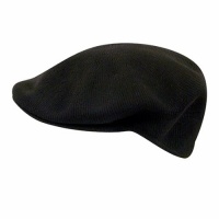 Kangol Tropic 504 Flat Cap - Black Kangol Tropic 504 Flat Cap - Black