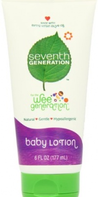 Seventh Generation Baby Lotion, 6 Ounce Seventh Generation Baby Lotion, 6 Ounce