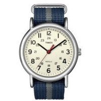 Timex Weekender Slip-Thru Watch - Navy/Gray Timex Weekender Slip-Thru Watch - Navy/Gray