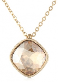 Signature 1928 1928 Signature Collection Gold-Tone Faceted Swarovski Crystal Necklace, 16.5 Signature 1928 1928 Signature Collection Gold-Tone Faceted Swarovski Crystal Necklace, 16.5