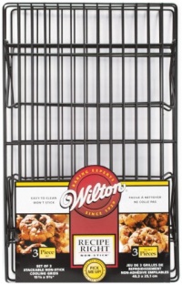 Wilton Recipe Right 3 Tier Cooling Rack Set Wilton Recipe Right 3 Tier Cooling Rack Set