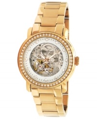 At the heart of the matter, this self-winding timepiece from Kenneth Cole New York is a work of creative genius. At the heart of the matter, this self-winding timepiece from Kenneth Cole New York is a work of creative genius.