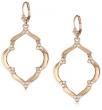 T Tahari Rose Gold-Tone with Crystal Drop Earrings T Tahari Rose Gold-Tone with Crystal Drop Earrings