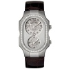 Philip Stein Women's 2D-W-DNW Signature Collection Large Double Diamond Dial Watch