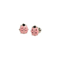 Elegant Baby Ladybug Earrings