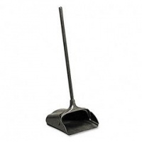 Rubbermaid® Commercial Lobby Pro Dustpan with Wheels, 31 Metal Handle, 37 Overall Length, Black Rubbermaid® Commercial Lobby Pro Dustpan with Wheels, 31 Metal Handle, 37 Overall Length, Black