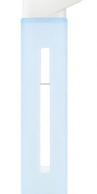 Takeya Modern Glass Water Bottle with Silicone Sleeve, Ice Blue, 18-Ounce Takeya Modern Glass Water Bottle with Silicone Sleeve, Ice Blue, 18-Ounce