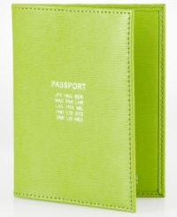London calling? Don't jet off without this posh passport case from Lauren Ralph Lauren, featuring luxe leather and signature detailing. It's the best travel buddy this side of the pond. London calling? Don't jet off without this posh passport case from Lauren Ralph Lauren, featuring luxe leather and signature detailing. It's the best travel buddy this side of the pond.