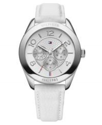 Freshen up your summer style with this shining watch from Tommy Hilfiger. Freshen up your summer style with this shining watch from Tommy Hilfiger.