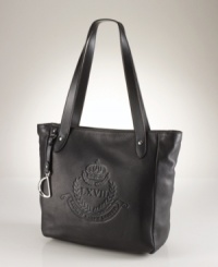 Crafted for chic versatility in sumptuous pebbled leather and rich colors, the Putnum tote is designed in a modern East-West silhouette with equestrian-inspired accents for a luxe finish. Crafted for chic versatility in sumptuous pebbled leather and rich colors, the Putnum tote is designed in a modern East-West silhouette with equestrian-inspired accents for a luxe finish.