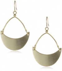 Kenneth Cole New York Gold-Tone Half Moon Drop Earrings Kenneth Cole New York Gold-Tone Half Moon Drop Earrings