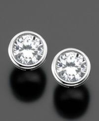 So versatile and elegant, you'll wear them all the time! These crystal stud earrings from Eliot Danori sparkle in a mixed metal, rhodium-plated setting. Approximate size: 1/4 inch. So versatile and elegant, you'll wear them all the time! These crystal stud earrings from Eliot Danori sparkle in a mixed metal, rhodium-plated setting. Approximate size: 1/4 inch.