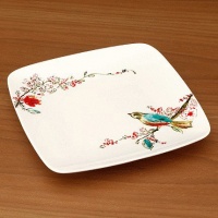 Lenox Simply Fine Chirp Square Accent Plate Lenox Simply Fine Chirp Square Accent Plate