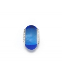 Add this stunning, translucent blue Murano glass bead to your jewelry for a touch of sheer beauty. Donatella is a playful collection of charm bracelets and necklaces that can be personalized to suit your style! Available exclusively at Macy's. Add this stunning, translucent blue Murano glass bead to your jewelry for a touch of sheer beauty. Donatella is a playful collection of charm bracelets and necklaces that can be personalized to suit your style! Available exclusively at Macy's.