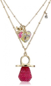 Betsey Johnson Candy Land Candy Ring 2-Row Necklace Betsey Johnson Candy Land Candy Ring 2-Row Necklace