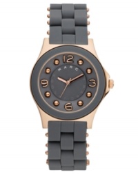 Marc by Marc Jacobs presents a sleekly structured casual timepiece that is as reliable as it is chic. Marc by Marc Jacobs presents a sleekly structured casual timepiece that is as reliable as it is chic.