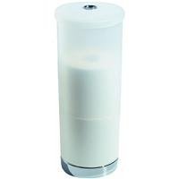 InterDesign Aria Toilet Tissue Reserve Canister, Clear InterDesign Aria Toilet Tissue Reserve Canister, Clear