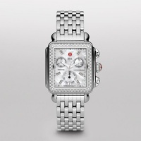 MICHELE Signature Deco Diamond, Diamond Dial MICHELE Signature Deco Diamond, Diamond Dial