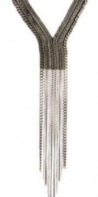 Fiona Paxton Tribal Goddess Remo Metal Chain and Leather Necklace Fiona Paxton Tribal Goddess Remo Metal Chain and Leather Necklace