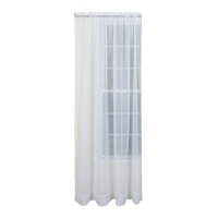 Stylemaster Elegance 60 by 108-Inch Sheer Voile Panel, White Stylemaster Elegance 60 by 108-Inch Sheer Voile Panel, White