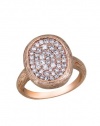 Effy Jewlery Moderna 14K Rose Gold Diamond Ring, .66 TCW Ring size 7