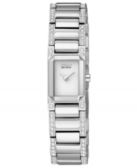 A ladylike timepiece from Citizen shimmering with Swarovski elements and silver shine. Made with Eco-Drive technology, harnessing power from natural and artificial light, meaning it never needs a battery. A ladylike timepiece from Citizen shimmering with Swarovski elements and silver shine. Made with Eco-Drive technology, harnessing power from natural and artificial light, meaning it never needs a battery.