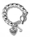 Juicy Couture Silver Starter Charm Bracelet