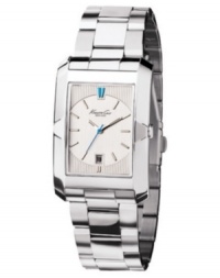 The ideal companion for your finest business suit, this sleek watch from Kenneth Cole New York polishes off the workday look. The ideal companion for your finest business suit, this sleek watch from Kenneth Cole New York polishes off the workday look.