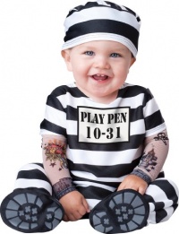 In Character Costumes, LLC Time Out Cap With Jumpsuit In Character Costumes, LLC Time Out Cap With Jumpsuit