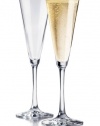 Libbey Vina Trumpet Champagne Flute, Set of 6