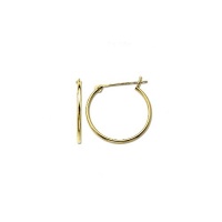 Klassics 10k Yellow Gold Hoop Earrings, (0.6 Diameter) Klassics 10k Yellow Gold Hoop Earrings, (0.6 Diameter)