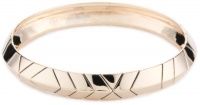 House of Harlow 1960 14k Rose Gold-Plated Thick Stack Bangle House of Harlow 1960 14k Rose Gold-Plated Thick Stack Bangle