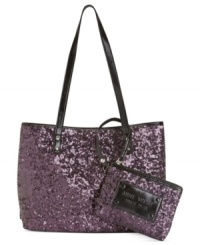 Carry off this season's most-coveted style with this chic shopper from Nine West.The spacious interior includes plenty of compartments and a companion wristlet, making this bag the ultimate work-to-weekend essential. Carry off this season's most-coveted style with this chic shopper from Nine West.The spacious interior includes plenty of compartments and a companion wristlet, making this bag the ultimate work-to-weekend essential.