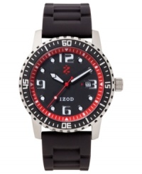 A modern sport watch with bold touches of color from Izod. A modern sport watch with bold touches of color from Izod.