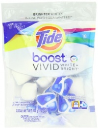 Tide Boost Vivid White + Bright He In-Wash Booster 18 Count 14.1 Oz. Tide Boost Vivid White + Bright He In-Wash Booster 18 Count 14.1 Oz.
