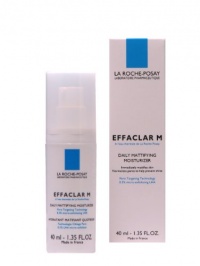 La Roche-posay Effaclar M Daily Mattifying Moisturizer, 1.35-Ounce La Roche-posay Effaclar M Daily Mattifying Moisturizer, 1.35-Ounce