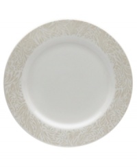 A soft, feminine look with Denby durability, the Lucille Gold salad plates promise lasting style and modern grace. In a pattern inspired by vintage lace and designed by English stylemaker, Monsoon, shimmering gold swirls adorn creamy porcelain in this set of dinnerware. The dishes are beautiful for every day and occasion. A soft, feminine look with Denby durability, the Lucille Gold salad plates promise lasting style and modern grace. In a pattern inspired by vintage lace and designed by English stylemaker, Monsoon, shimmering gold swirls adorn creamy porcelain in this set of dinnerware. The dishes are beautiful for every day and occasion.