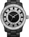 Michael Kors Baguette Crystal Black Ceramic Mens Watch MK5362