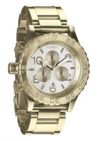 Nixon 42-20 Chrono Watch Champagne Gold/Silver, One Size Nixon 42-20 Chrono Watch Champagne Gold/Silver, One Size